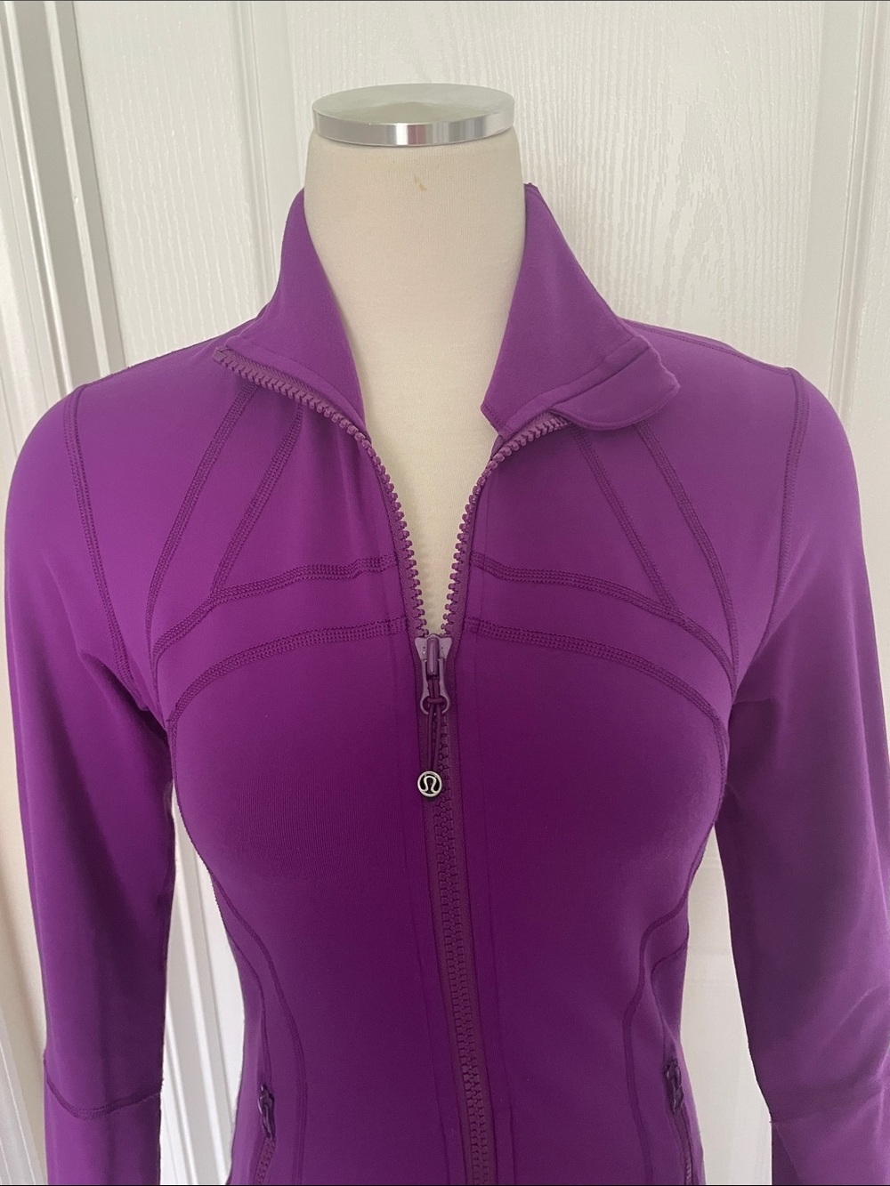 lululemon athletica Define Athletic Jacket Violet Size 8 - Picture 4 of 9